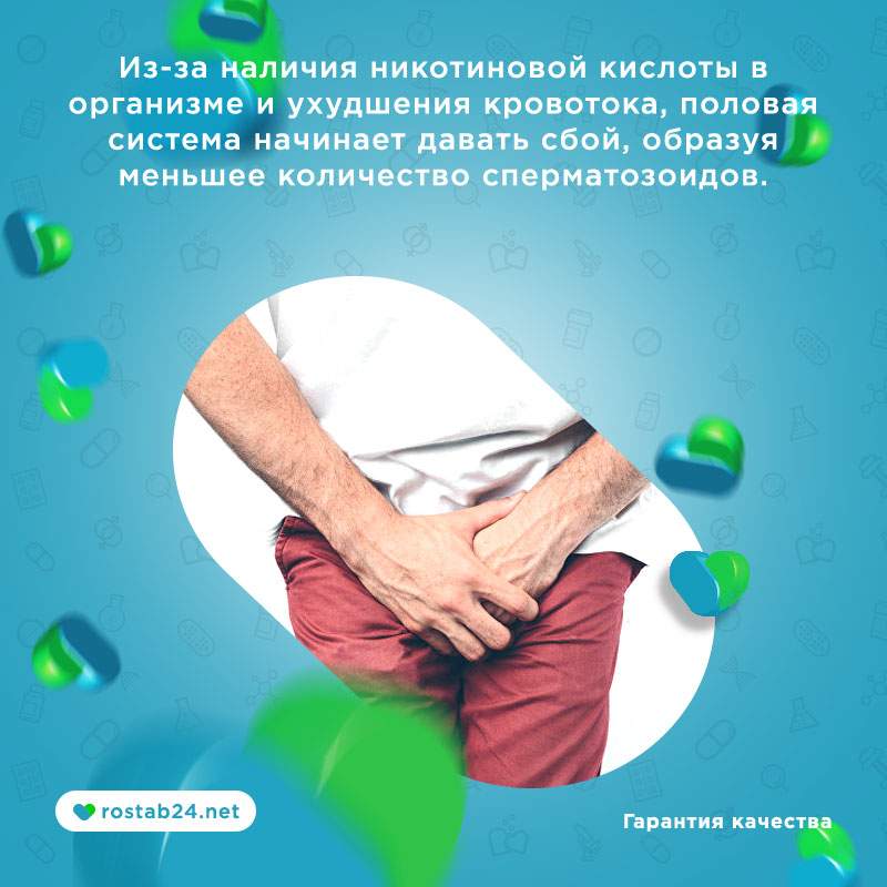 никотин и потенция