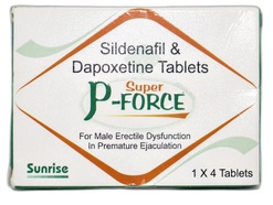 Super P-FORCE (Силденафил 100 mg+ Дапоксетин 60 mg) 